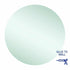 Rio Round Polished Edge Bathroom Mirror